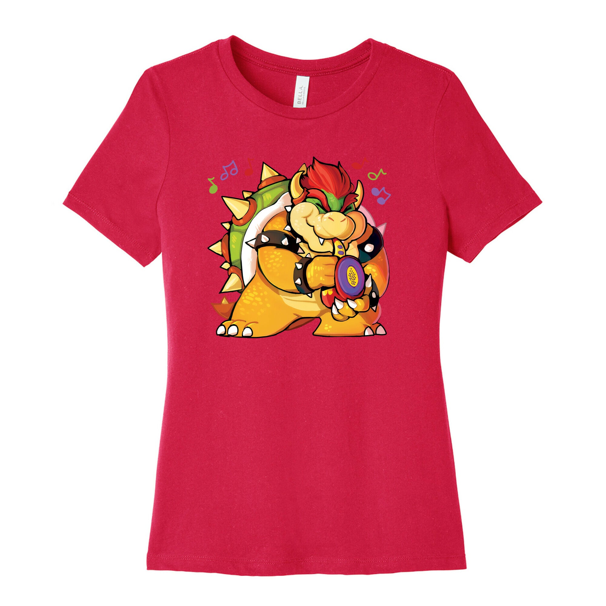 Sax-a-boom bowser Women's Cotton Tee